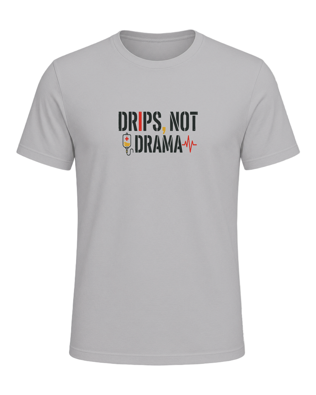 DRIPS, NOT DRAMA — Athletic Heather