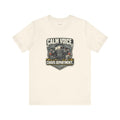 Dispatcher Gift T-Shirt — Calm Voice. Chaos Department. — t-shirt design by Hank