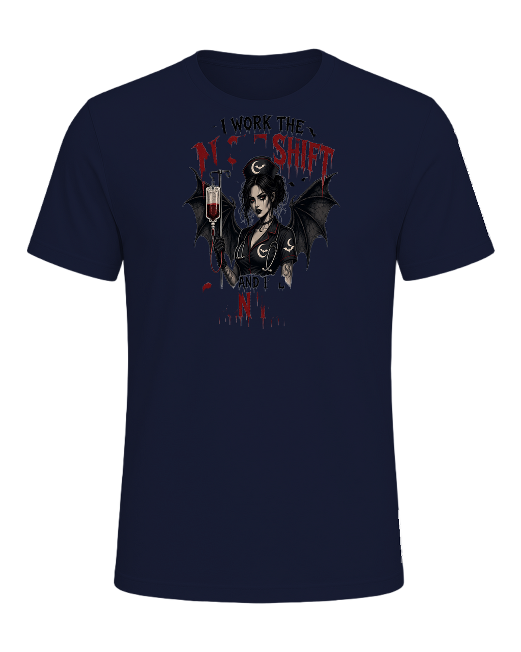 Nurse Night Shift Spooky — Navy