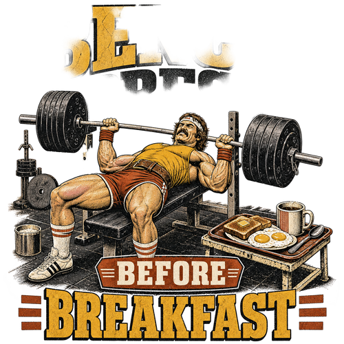 BENCH PRESS BEFORE BREAKFAST