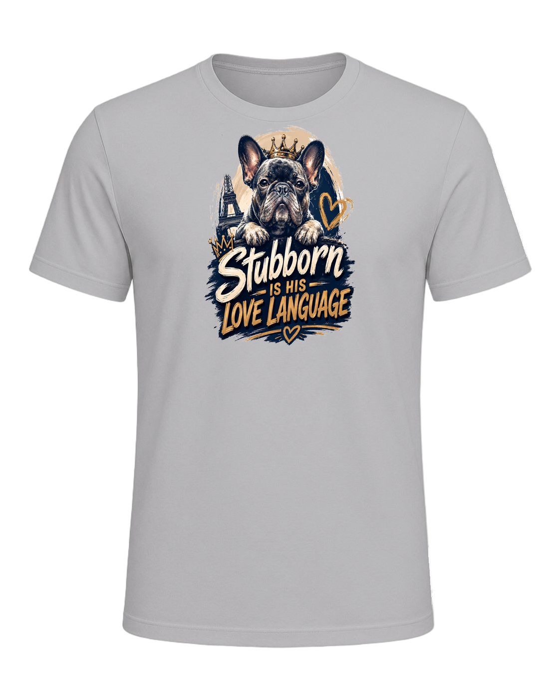 Stubborn Is His Love Language — Athletic Heather