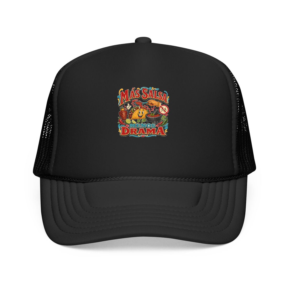 Salsa Lover Hat — Más Salsa Menos Drama — hat design