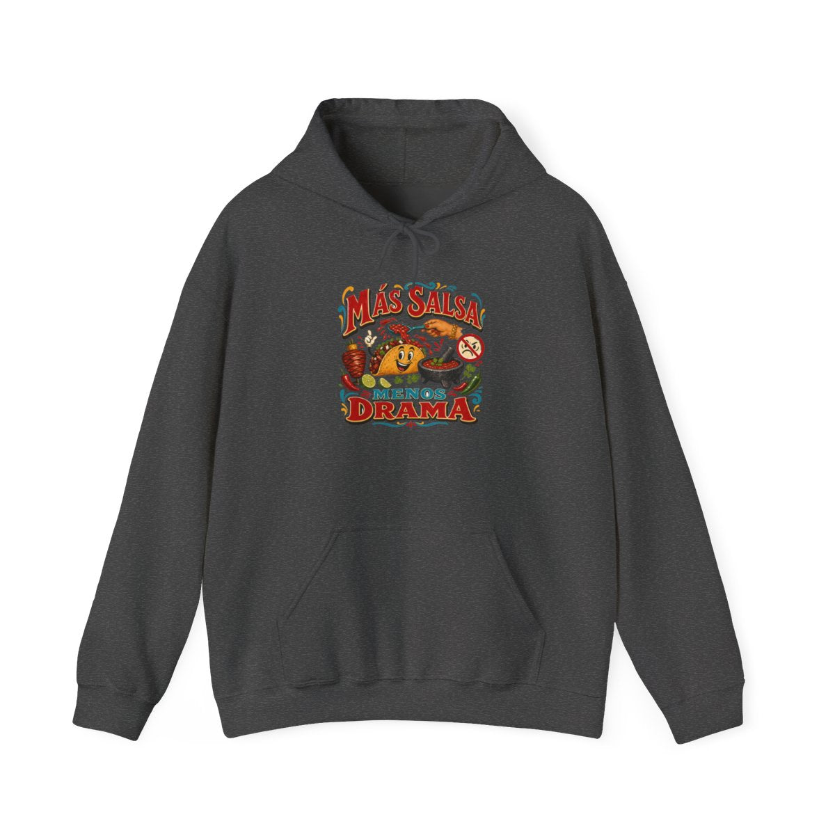 Salsa Lover Hoodie — Más Salsa Menos Drama — hoodie design