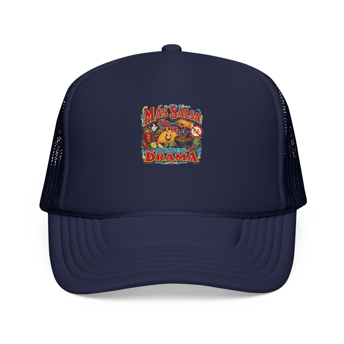 Salsa Lover Hat — Más Salsa Menos Drama — hat design