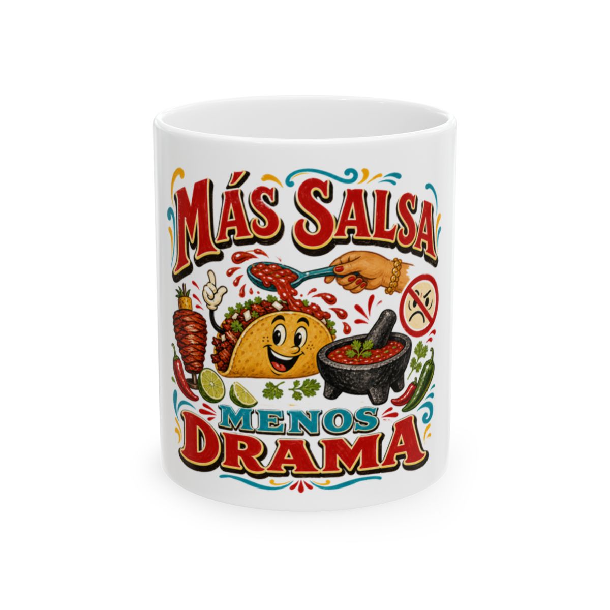 MÁS SALSA MENOS DRAMA Mug