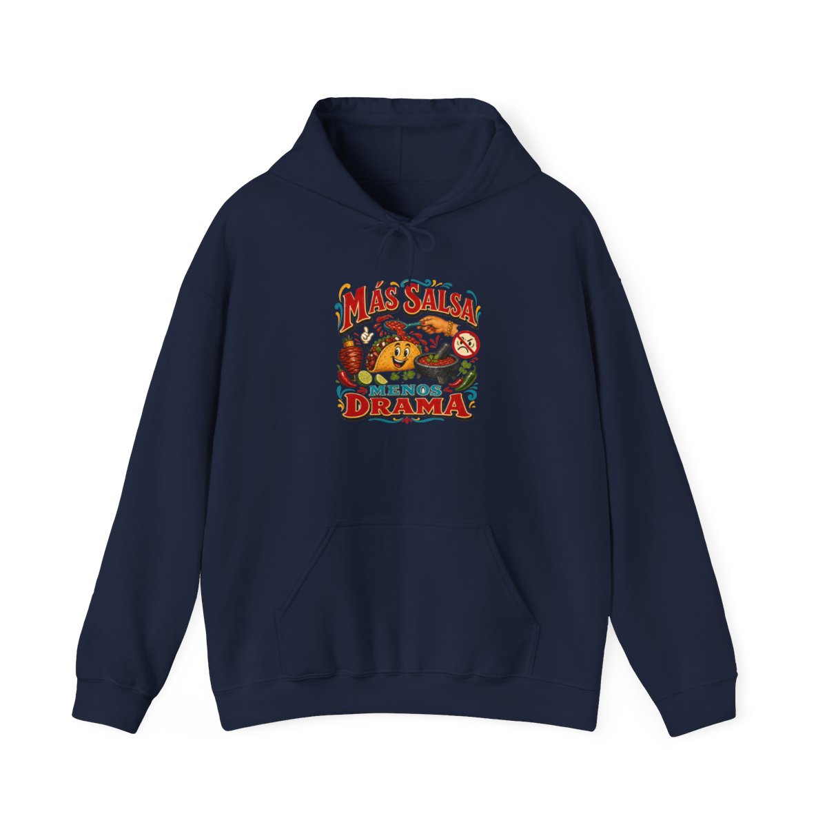 Salsa Lover Hoodie — Más Salsa Menos Drama — hoodie design