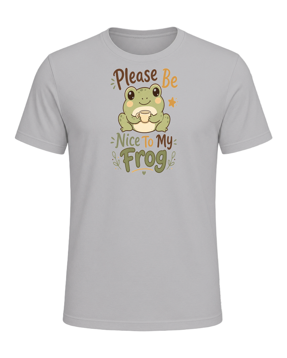 Please Be Nice To My Frog — Athletic Heather
