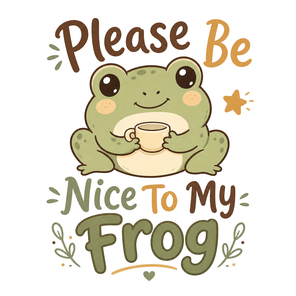 Please Be Nice To My Frog