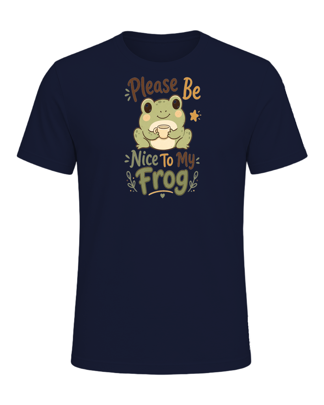 Please Be Nice To My Frog — Navy