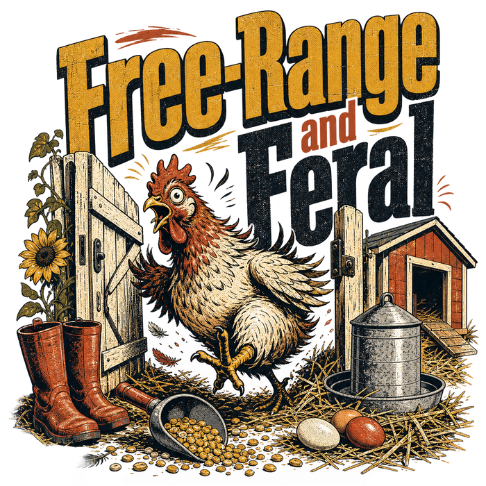 Free-Range and Feral (Artistic Sketch)
