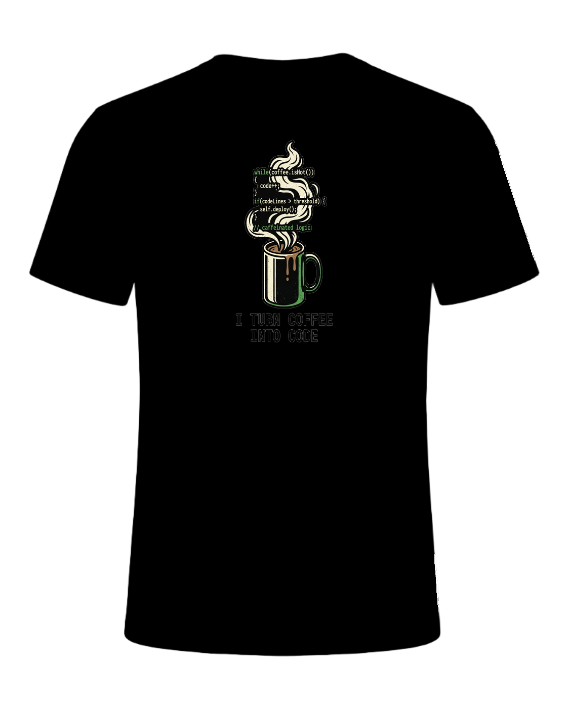 Coffee + Programmer — Black