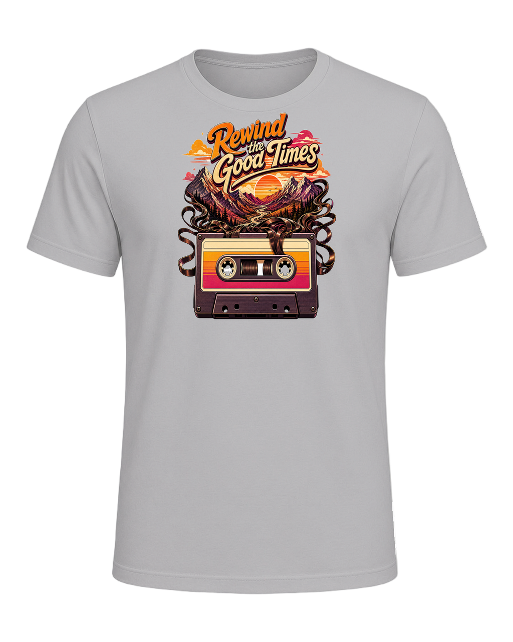 Cassette Tape Nostalgia — Athletic Heather