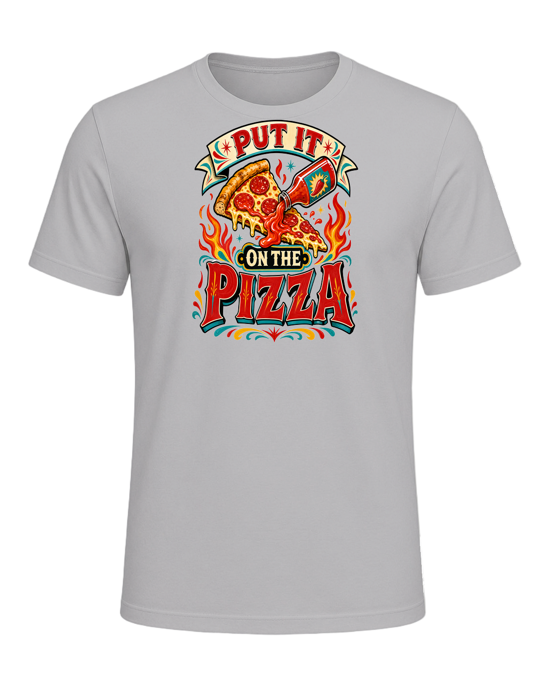 PUT IT ON THE PIZZA — Athletic Heather