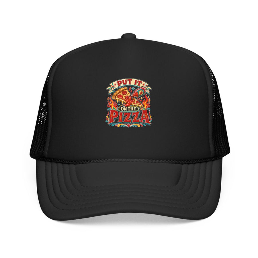 Pizza Hot Sauce Hat — Put It on the Pizza