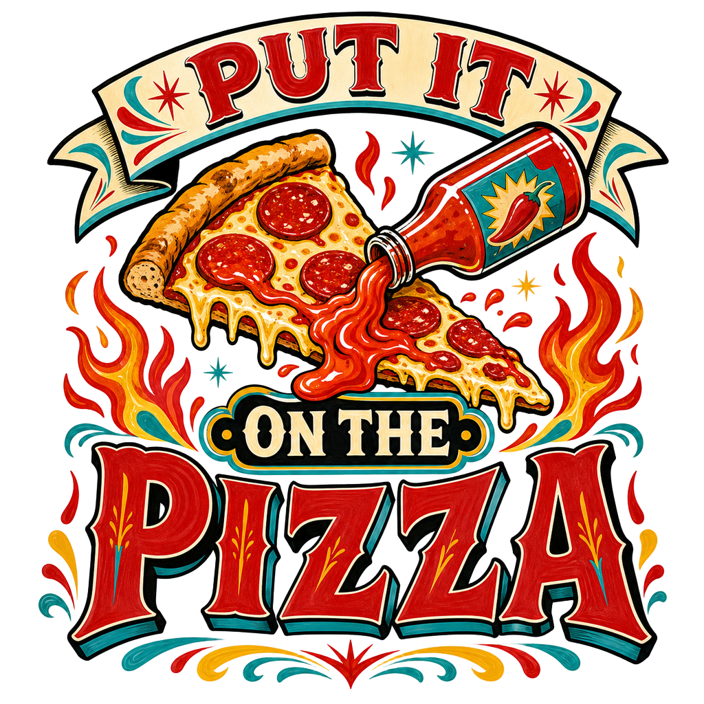 PUT IT ON THE PIZZA