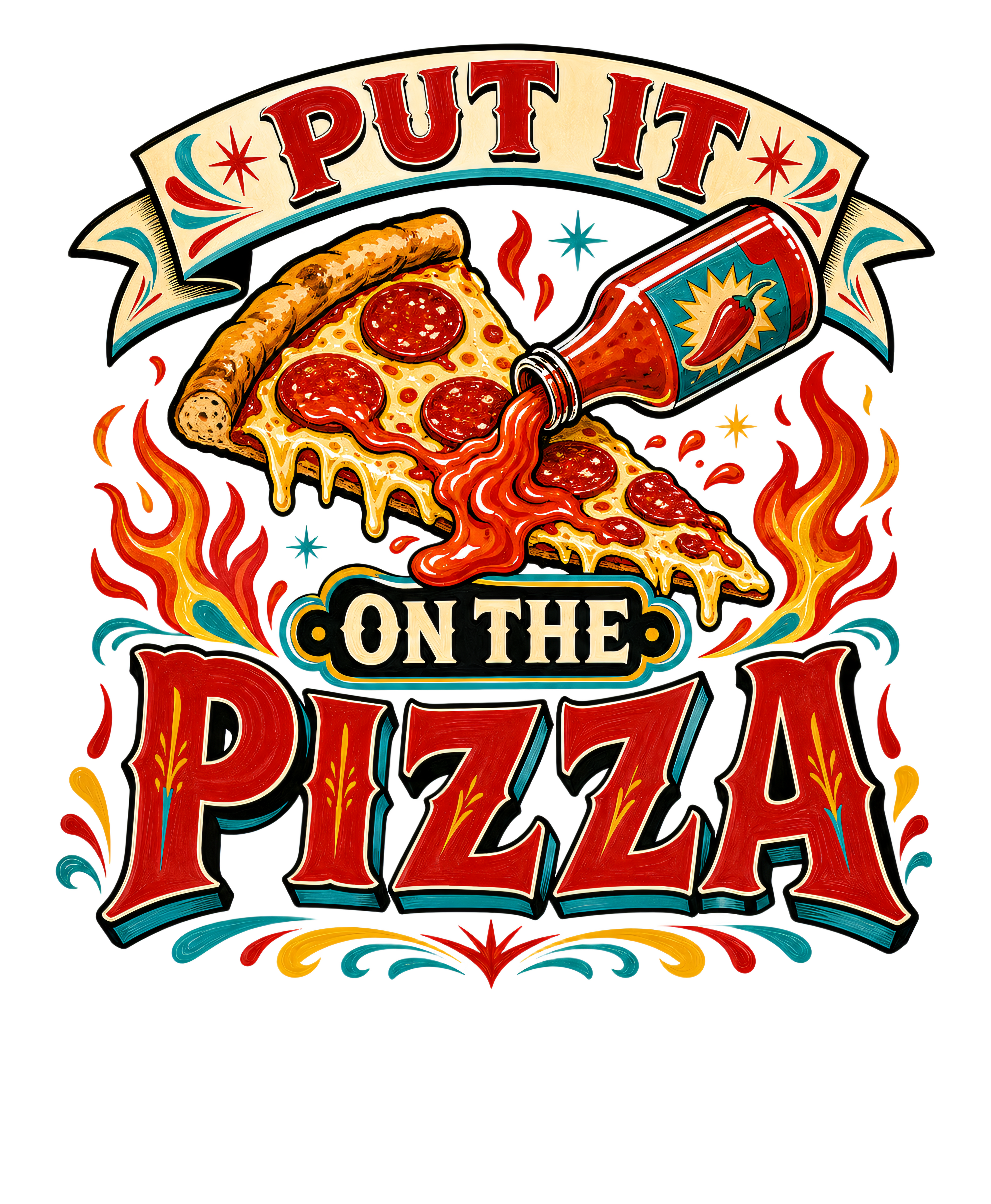 PUT IT ON THE PIZZA Hoodie