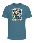 My Last Nerve Is On Night Shift Tee — Heather Deep Teal