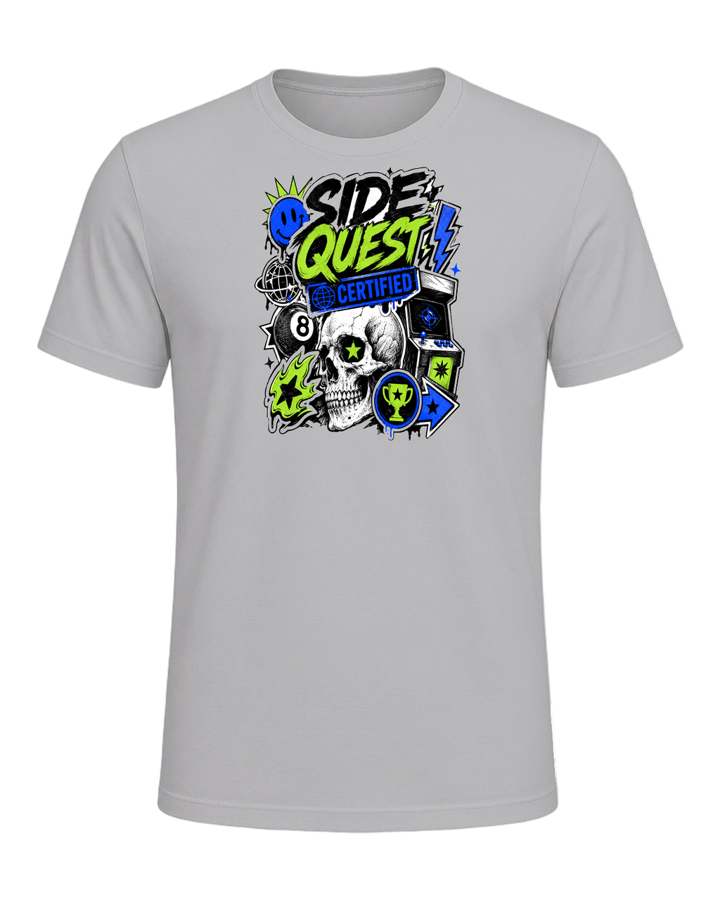 Side Quest Certified — Athletic Heather