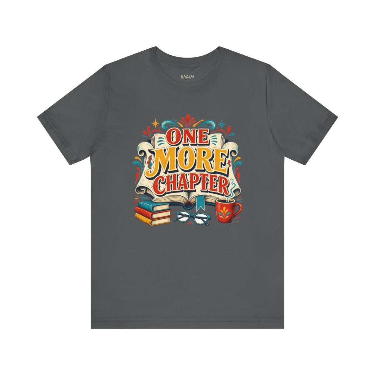 Bookish T-Shirt — One More Chapter — books t-shirt design