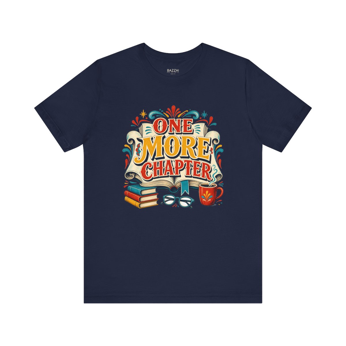 Bookish T-Shirt — One More Chapter — books t-shirt design