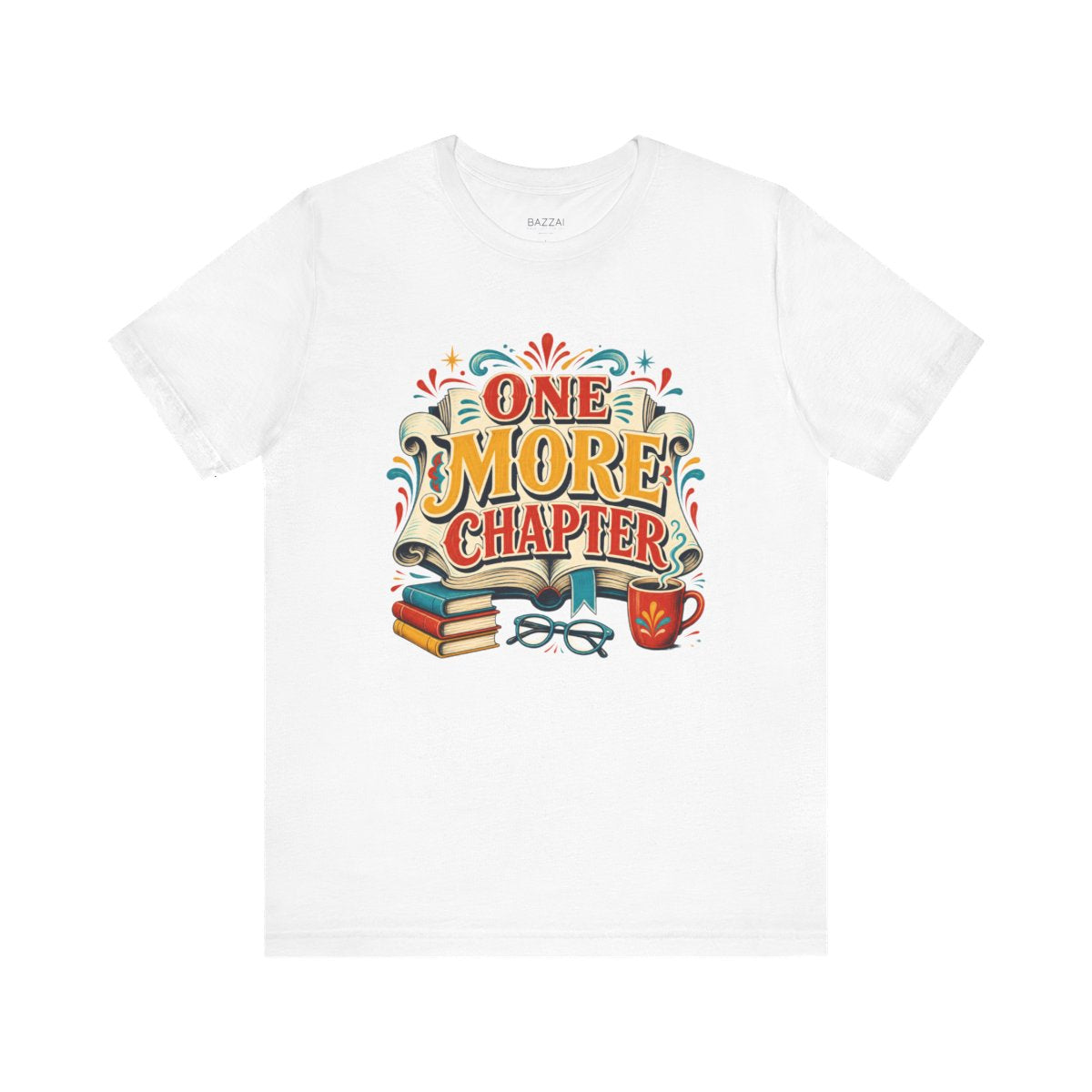 Bookish T-Shirt — One More Chapter — books t-shirt design