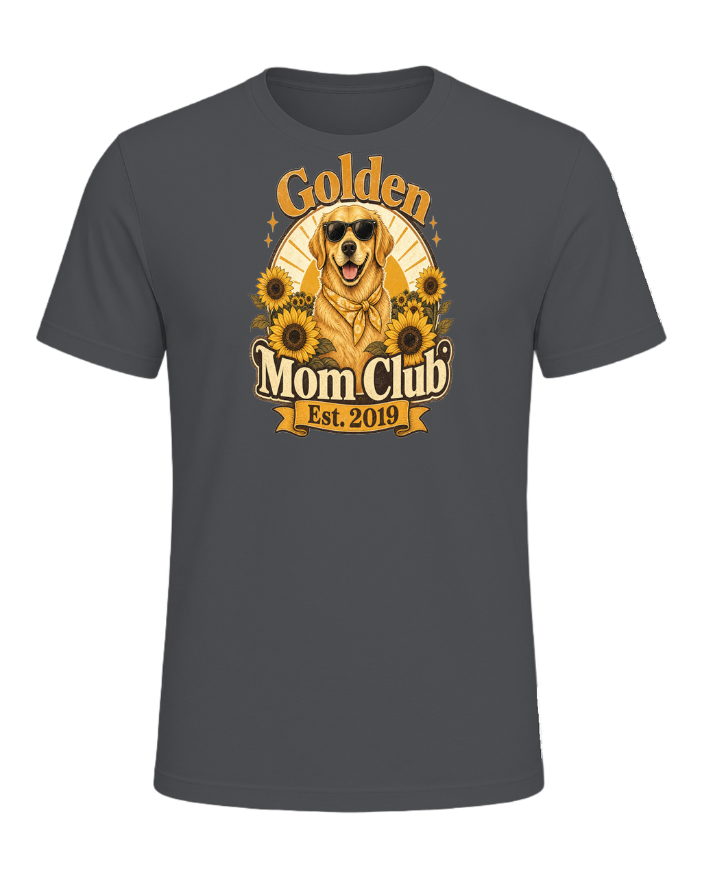 Golden Retriever Mom — Asphalt