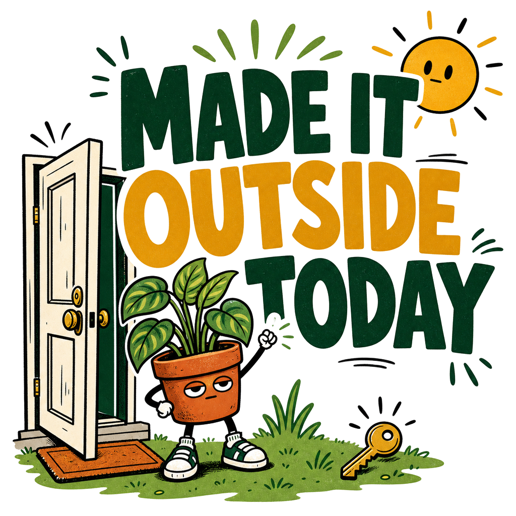 MADE IT OUTSIDE TODAY