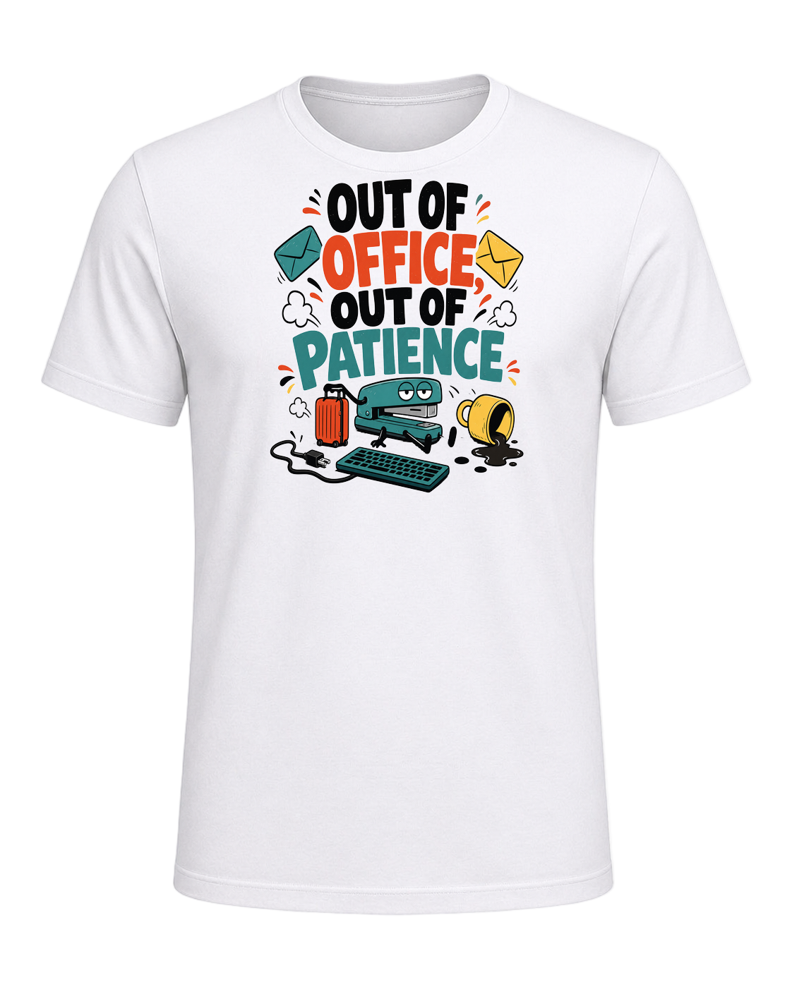 OUT OF OFFICE, OUT OF PATIENCE — White