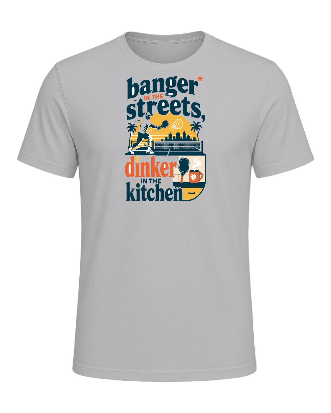banger in the streets, dinker in the kitchen — Athletic Heather
