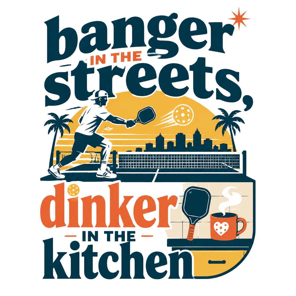 banger in the streets, dinker in the kitchen