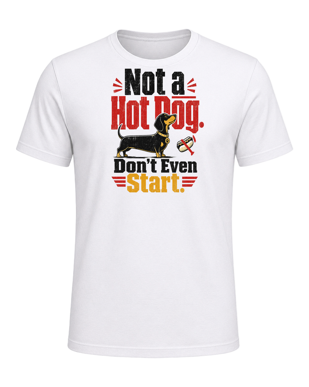 Not a Hot Dog. Don't Even Start. — White