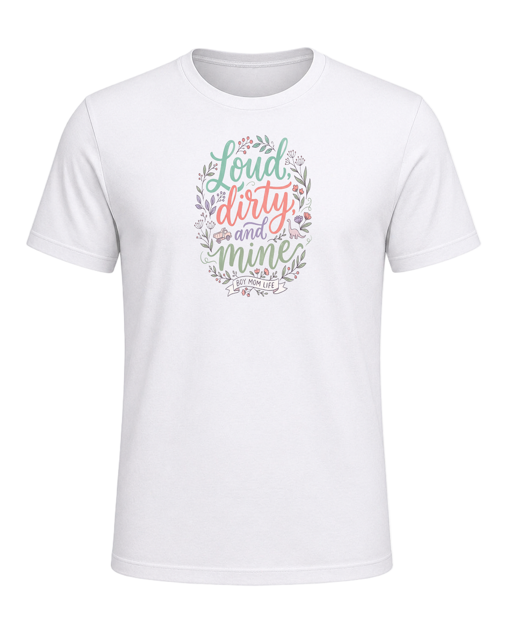 Loud, dirty, and mine — White