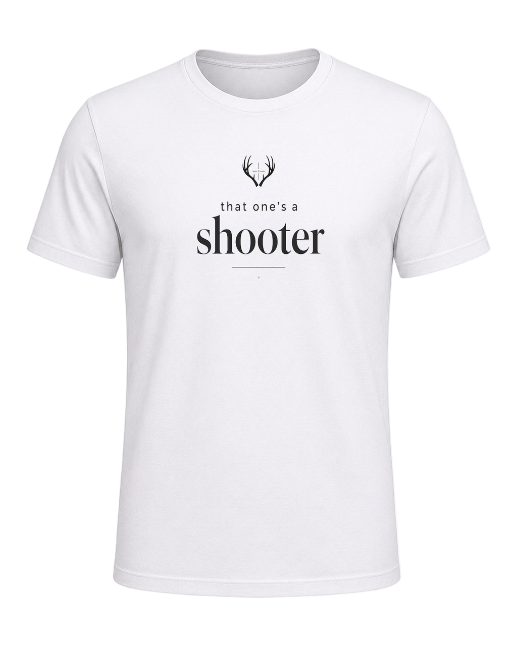 that one's a shooter — White