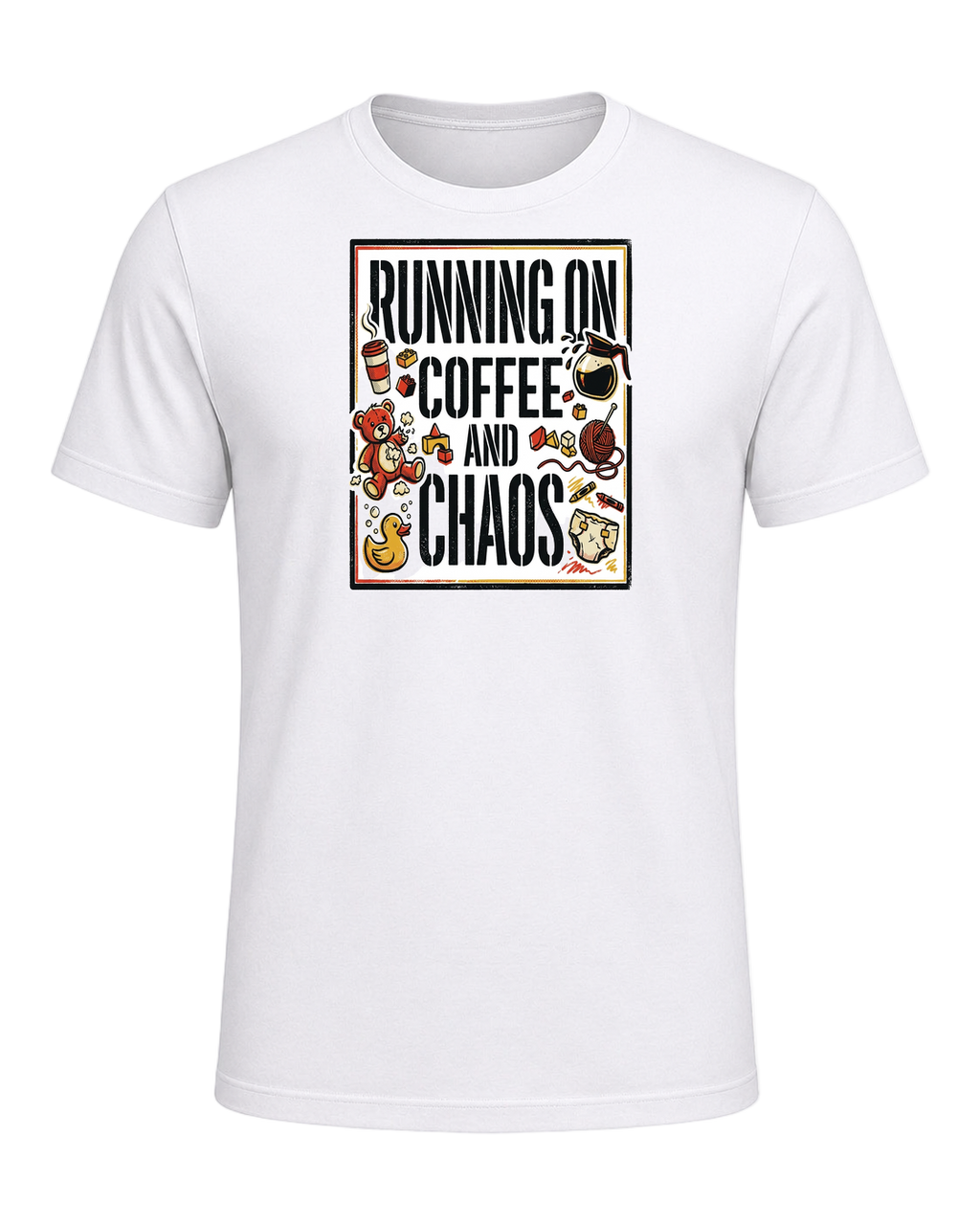 Running on coffee and chaos — White