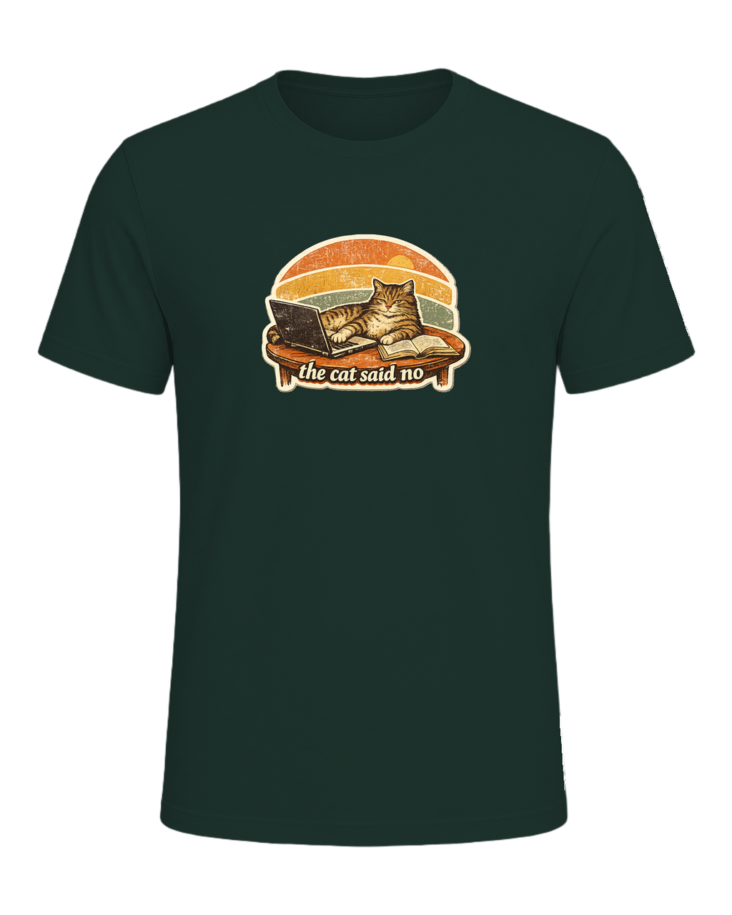 The Cat Said No Tee — Forest