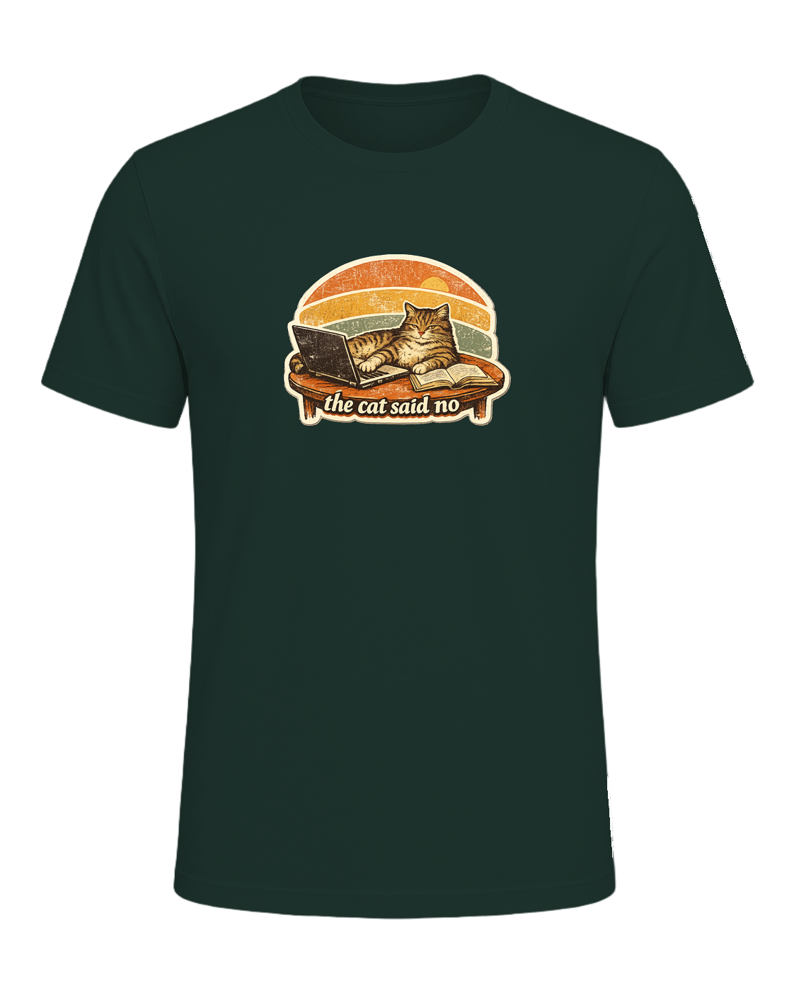 The Cat Said No Tee — Forest