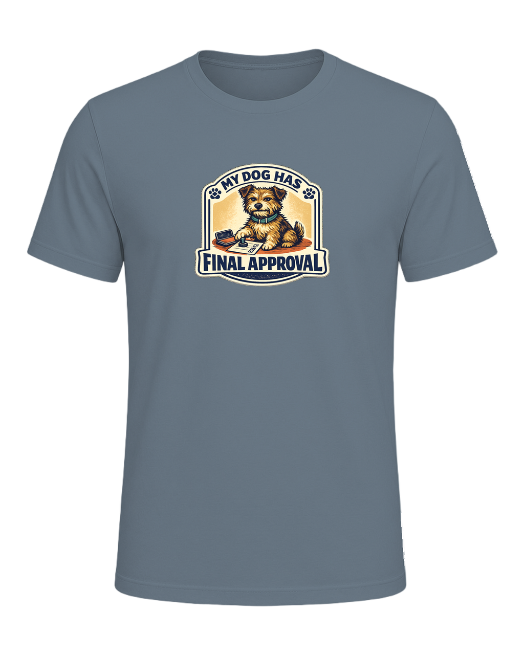 A funny illustrated dog-lover tee for anyone whose pup gets the final vote. — Heather Slate
