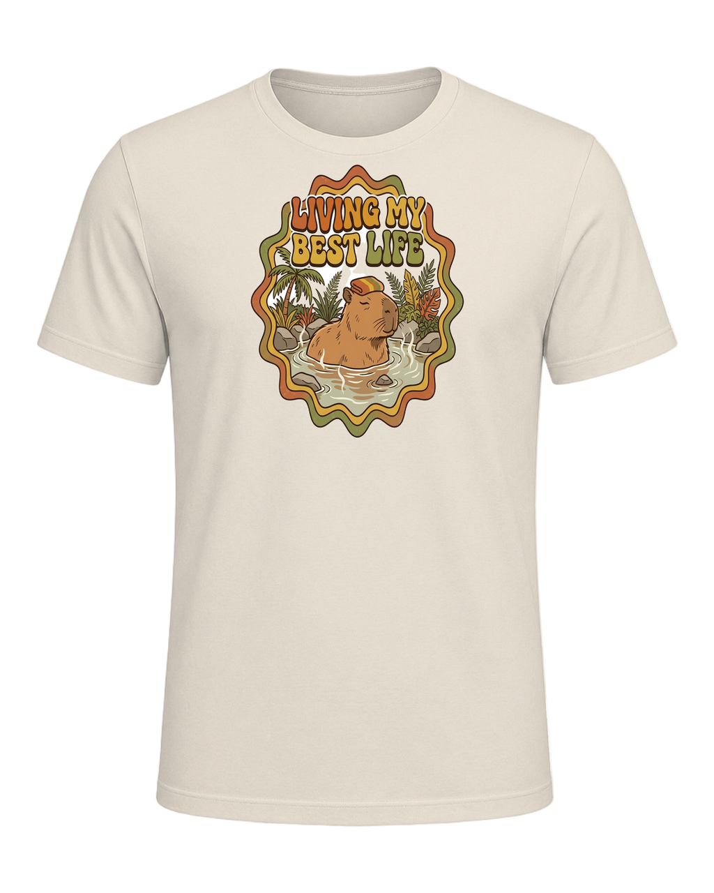 Capybara Chill Vibes — Heather Prism Natural