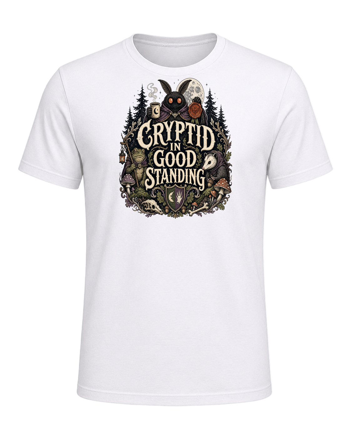 CRYPTID IN GOOD STANDING — White