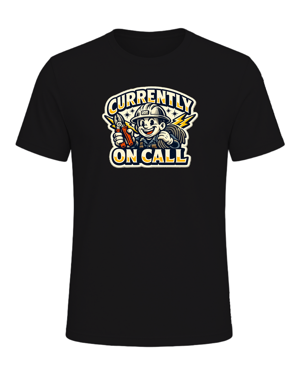 Currently On Call Tee — Dark Grey Heather