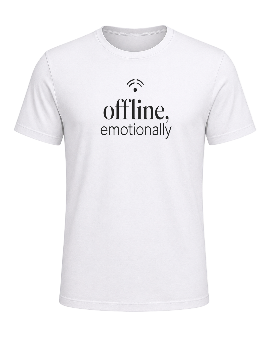 offline, emotionally — White