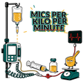 MICS PER KILO PER MINUTE
