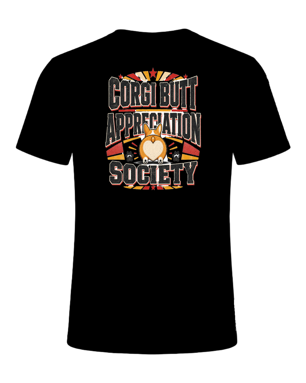 Corgi Butt Appreciation Society — Black