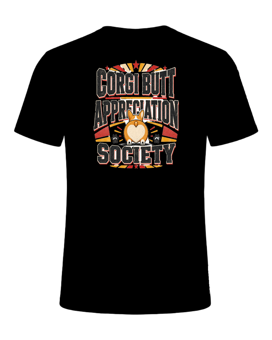 Corgi Butt Appreciation Society — Black