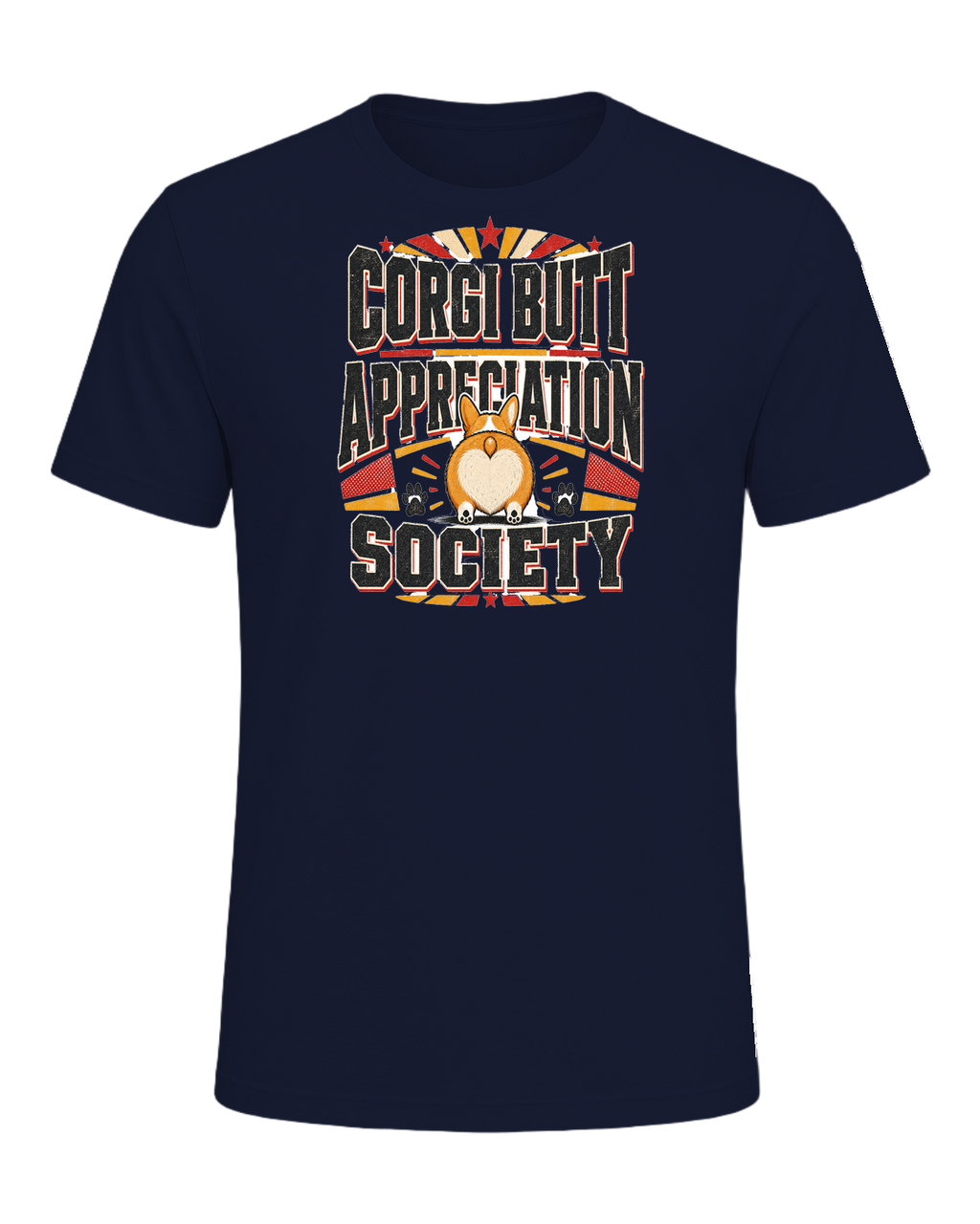 Corgi Butt Appreciation Society — Navy