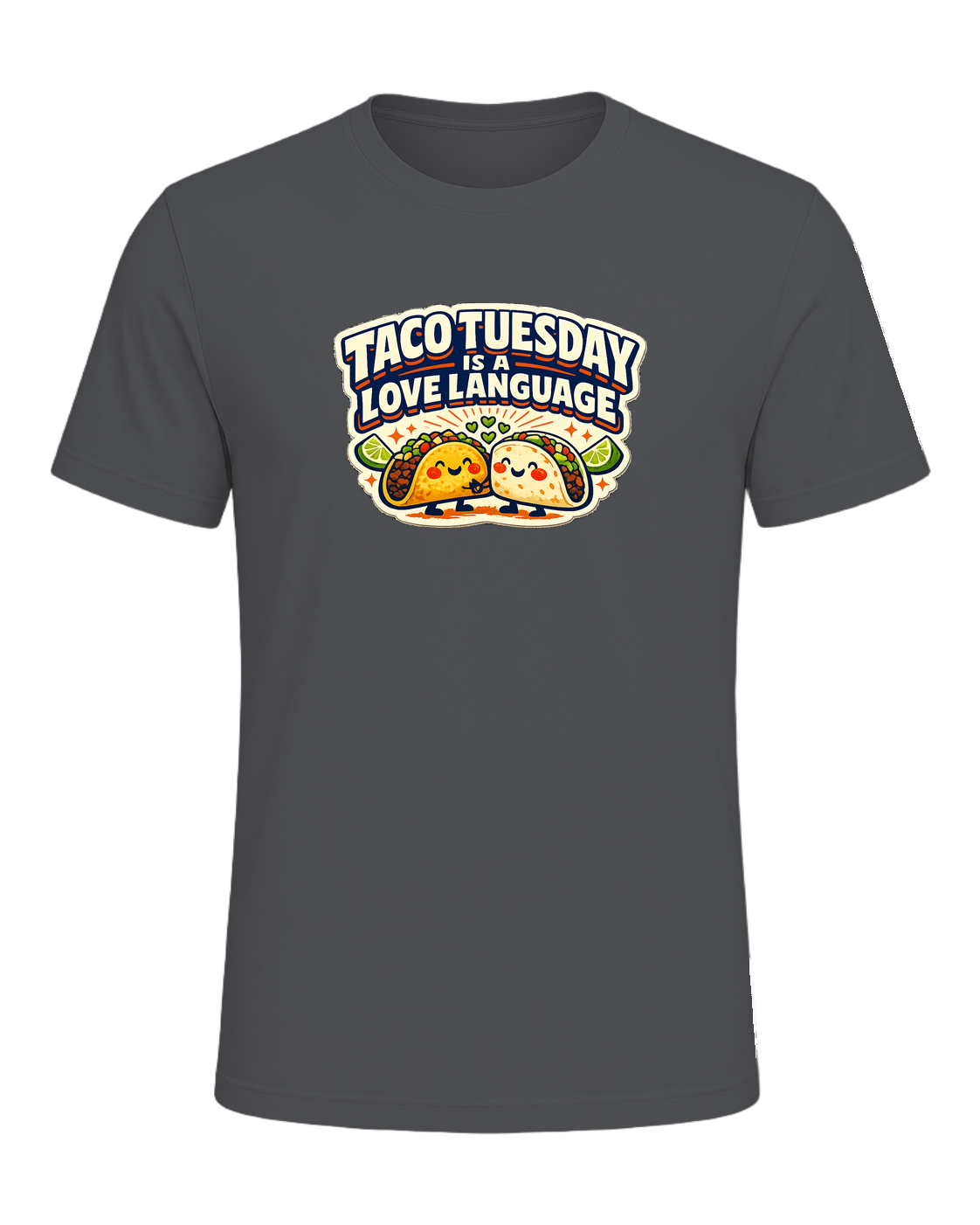 Taco Tuesday Is A Love Language Tee — Asphalt