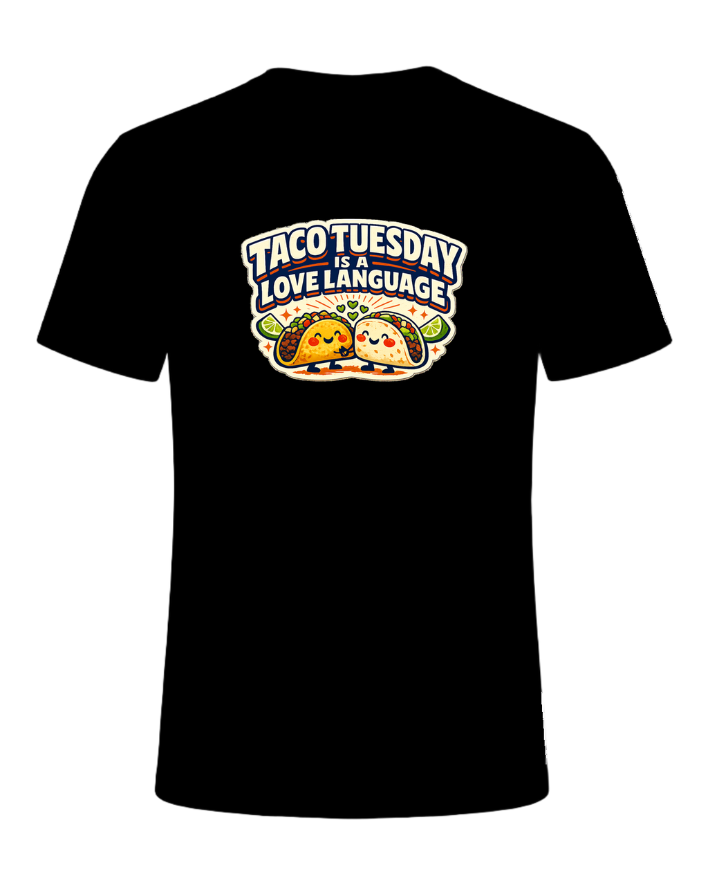 Taco Tuesday Is A Love Language Tee — Black