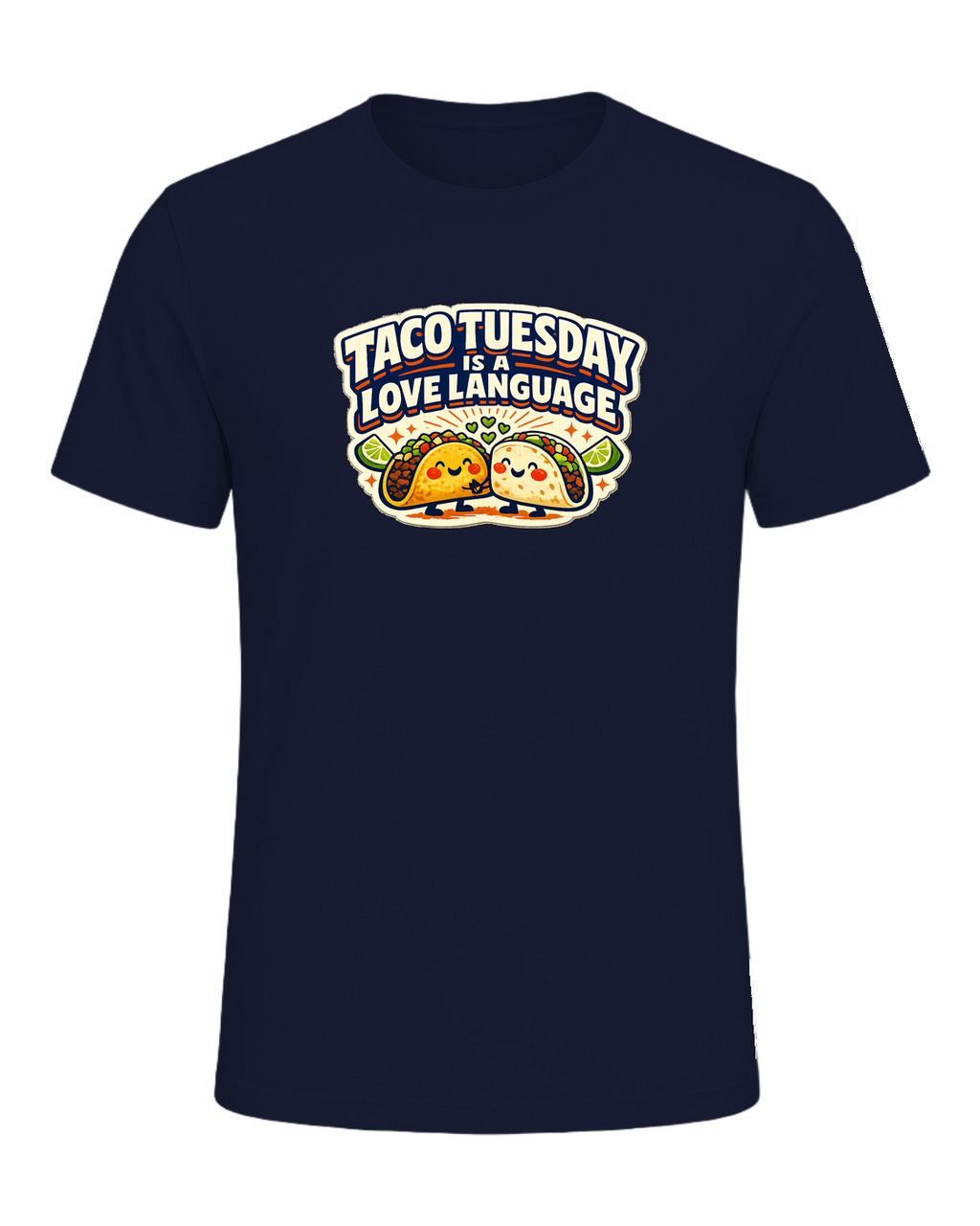 Taco Tuesday Is A Love Language Tee — Navy