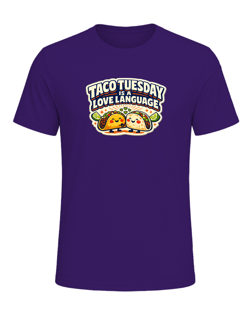 Taco Tuesday Is A Love Language Tee — Team Purple