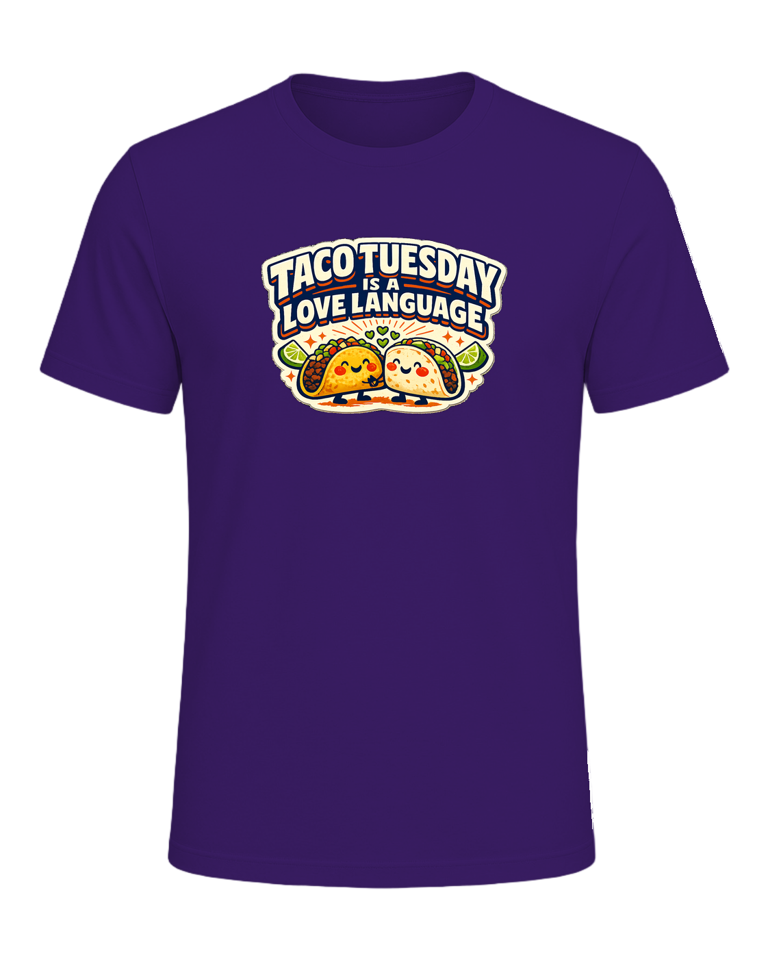 Taco Tuesday Is A Love Language Tee — Team Purple